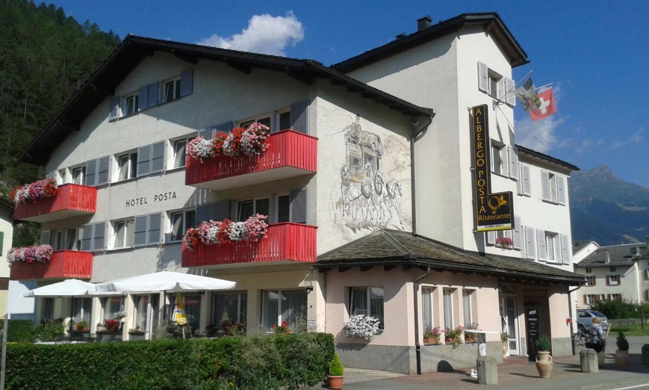 Hotel Posta Poschiavo Exterior foto